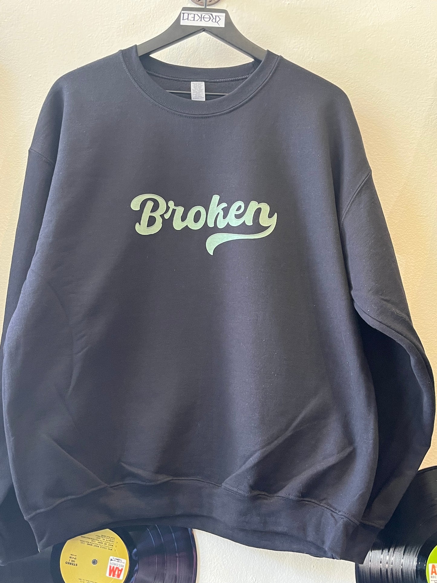 420 Smoking Skull Crewneck