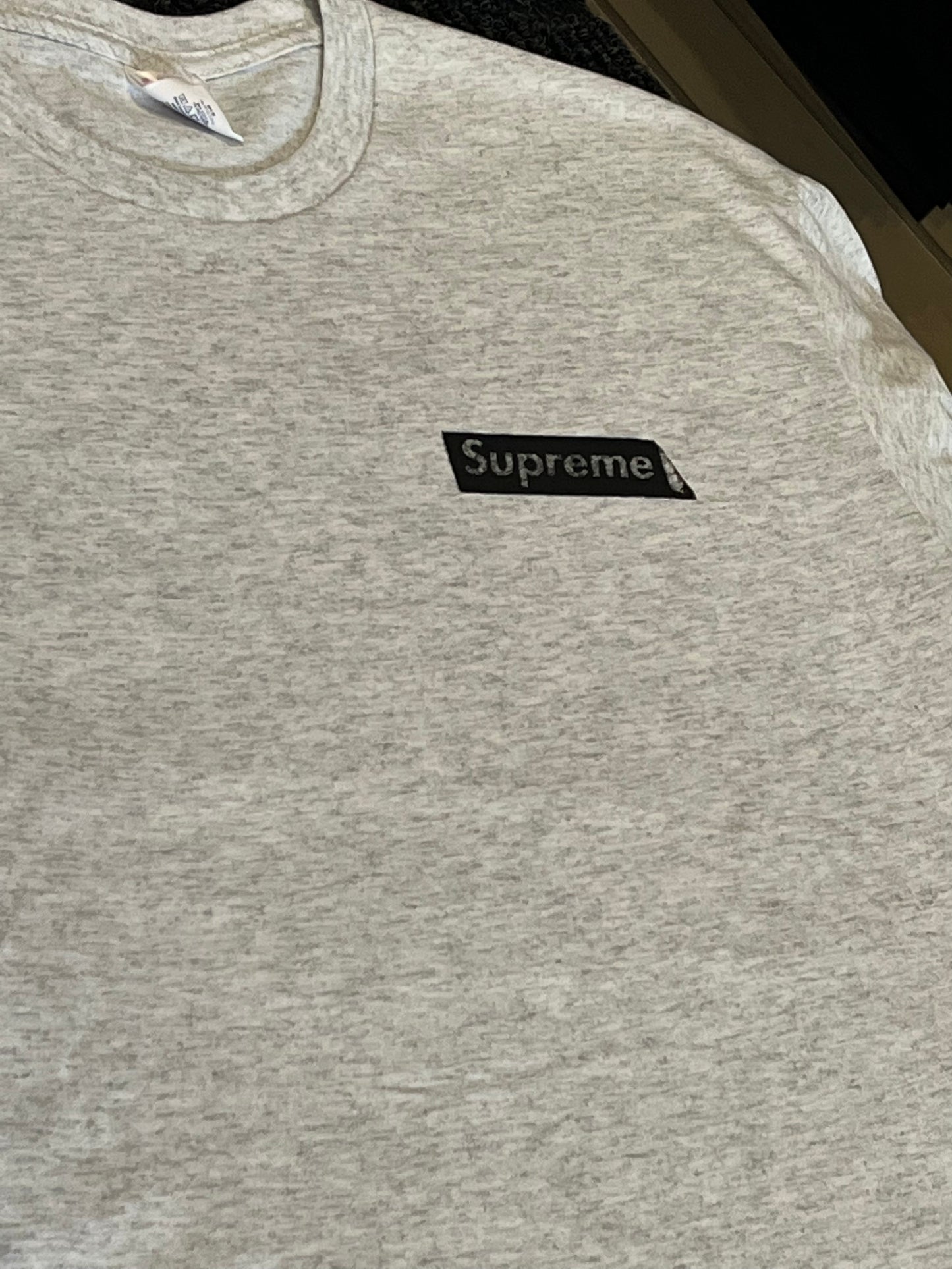 Supreme Static Tee Grey