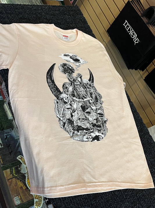 Supreme Mutant Tee Pale Pink