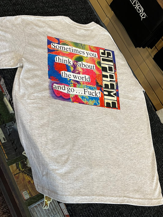 Supreme Static Tee Grey